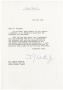 Primary view of [Letter from Thomas J. Watson, Jr. to Kenith L. Ballard - 1971-06-18]