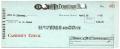Text: [Cashier's check for J. B. Casas - 1965-04-26]