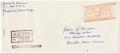 Letter: [Envelope from George S. Domian to John J. Herrera - 1970-06-25]