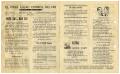 Thumbnail image of item number 2 in: 'Monthly Bulletin, El Paso LULAC Council Number 132, Volume 2, Number 18, July 1950'.