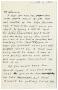 Letter: [Anonymous letter to John Herrera - 1950-03-06]