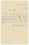 Thumbnail image of item number 1 in: '[Letter from Richard M. Garza to A. D. Azios - 1951-11-23]'.