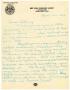 Primary view of [Letter from Joe Garza to John J. Herrera - 1952-04-23]