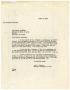 Primary view of [Letter from John J. Herrera to Claude Fernandez - 1952-08-01]