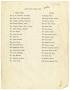 Text: [Roster of LULAC Ladies Council Number 202 of Austin, Texas - 1953]