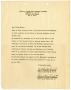 Thumbnail image of item number 1 in: '[Letter from Santa Fe LULAC Councils 18 and 33 to LULAC Councils - 1953-05-06]'.