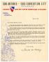 Primary view of [Letter from Frank M. Valdez to LULAC members - 1960-05-25]