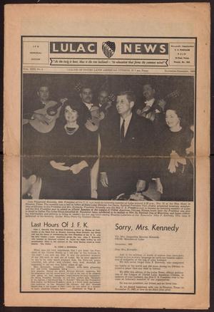 LULAC News, Volume 25, Number 4, November-December 1963
