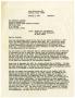 Primary view of [Letter from F. J. Frohoff to William D. Bonilla - 1964-10-09]