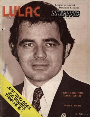 Primary view of object titled 'LULAC News, Volume 35, Number 11, September-October 1973'.