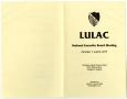Thumbnail image of item number 3 in: '[LULAC National Executive Board Meeting program, October 7-8, 1977]'.
