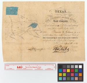 Primary view of object titled 'Colorado and Red River Land Company [maps].'.