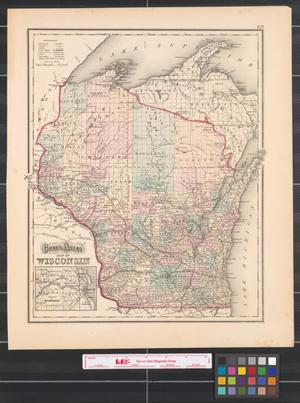 Primary view of Gray's Atlas map of Wisconsin.