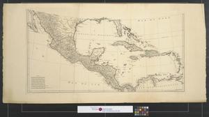 Primary view of [Carte du Méxique et les Antilles]