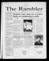 Newspaper: The Rambler (Fort Worth, Tex.), Vol. 87, No. 13, Ed. 1 Thursday, May …