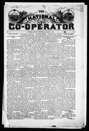 Primary view of object titled 'The National Co-Operator (Mineola, Tex.), Vol. 1, No. 11, Ed. 1 Wednesday, March 8, 1905'.