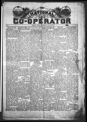 The National Co-Operator (Mineola, Tex.), Vol. 2, No. 29, Ed. 1 Wednesday, July 25, 1906