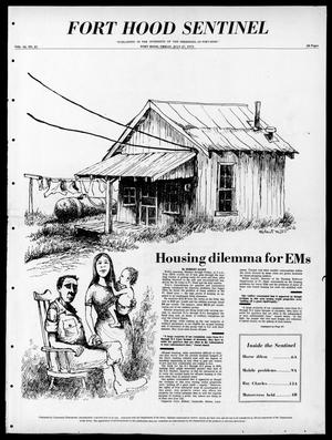 Primary view of Fort Hood Sentinel (Temple, Tex.), Vol. 32, No. 21, Ed. 1 Friday, July 27, 1973