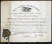 Primary view of [Certificate of Appointment to Postmaster for John Patterson Osterhout]