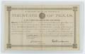 Primary view of [Certificate of Appointment to Notary Public for John Patterson Osterhout]