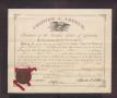 Thumbnail image of item number 1 in: '[Certificate of Appointment to Postmaster for John Patterson Osterhout]'.