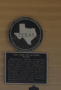 Photograph: [Texas Historical Commission Marker: The Carr-Taliaferro House]