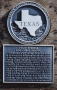 Photograph: [Texas Historical Commission Marker: Cold Springs Log Cabin School]