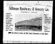 Photograph: [Ad for Silliman Hardware & Grocery Co.]