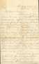 Letter: Letter to Cromwell Anson Jones, 12 October 1879