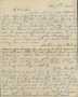 Letter: Letter to Cromwell Anson Jones, 27 December 1878