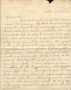 Thumbnail image of item number 1 in: 'Letter to Cromwell Anson Jones, 13 September 1878'.