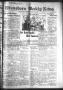 Primary view of Winnsboro Weekly News (Winnsboro, Tex.), Vol. 13, No. 32, Ed. 1 Friday, April 21, 1922