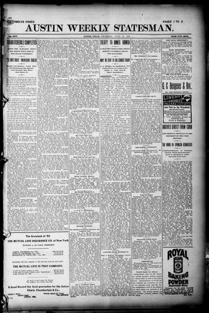 Primary view of object titled 'Austin Weekly Statesman. (Austin, Tex.), Vol. 26, Ed. 1 Thursday, June 17, 1897'.