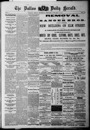 Primary view of The Dallas Daily Herald. (Dallas, Tex.), Vol. 1, No. 283, Ed. 1 Thursday, January 8, 1874