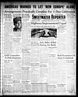 Primary view of object titled 'Sweetwater Reporter (Sweetwater, Tex.), Vol. 44, No. 27, Ed. 1 Sunday, June 30, 1940'.