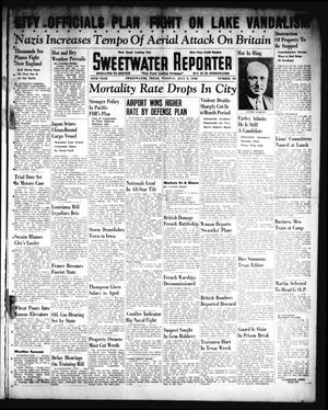 Primary view of object titled 'Sweetwater Reporter (Sweetwater, Tex.), Vol. 44, No. 34, Ed. 1 Tuesday, July 9, 1940'.