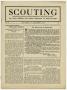 Journal/Magazine/Newsletter: Scouting, Volume 3, Number 9, September 1, 1915