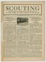 Primary view of Scouting, Volume 3, Number 17, January 1, 1916