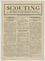 Journal/Magazine/Newsletter: Scouting, Volume 3, Number 19, February 1, 1916