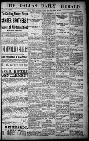 Primary view of object titled 'The Dallas Daily Herald. (Dallas, Tex.), Vol. 29, No. 160, Ed. 1 Saturday, June 3, 1882'.