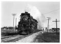 Photograph: [Steam Locomotive entering Paris, Texas]