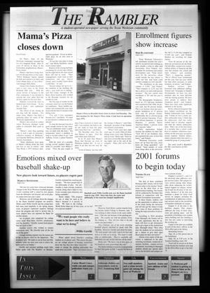 Primary view of The Rambler (Fort Worth, Tex.), Ed. 1 Wednesday, September 25, 1996