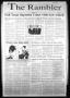 Newspaper: The Rambler (Fort Worth, Tex.), Vol. 82, No. 7, Ed. 1 Wednesday, Marc…
