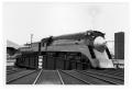 Photograph: [Southern Pacific engine at the Cadiz St. Roundhouse in Dallas]