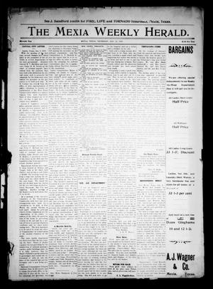 Primary view of object titled 'The Mexia Weekly Herald (Mexia, Tex.), Vol. 11, Ed. 1 Thursday, January 13, 1910'.