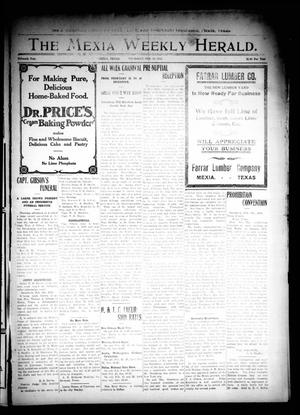 Primary view of object titled 'The Mexia Weekly Herald. (Mexia, Tex.), Vol. 15, Ed. 1 Thursday, February 12, 1914'.