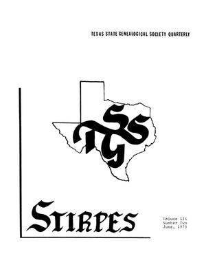 Primary view of object titled 'Stirpes, Volume 19, Number 2, June 1979'.