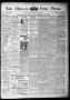 Newspaper: San Marcos Free Press. (San Marcos, Tex.), Vol. 16TH YEAR, No. 21, Ed…