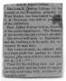 Primary view of [Newspaper Clipping: John B. Denton College]