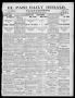 Newspaper: El Paso Daily Herald. (El Paso, Tex.), Vol. 20TH YEAR, No. 97, Ed. 1 …